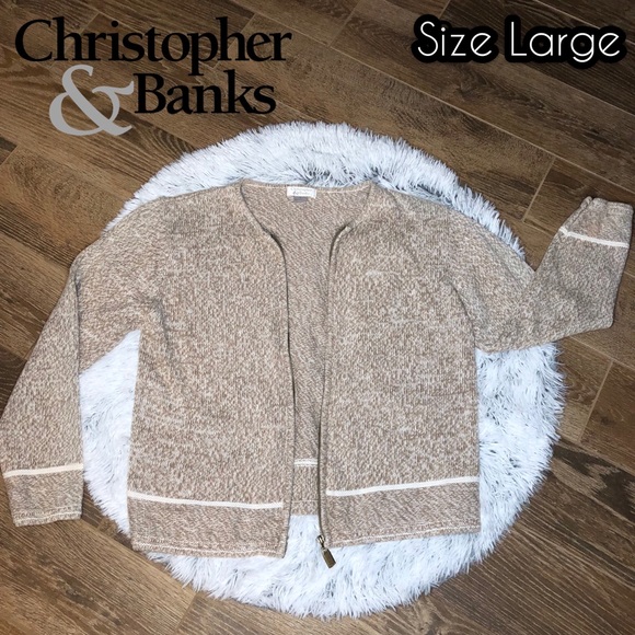 Christopher & Banks Sweaters - Christopher & Banks Cream sweater